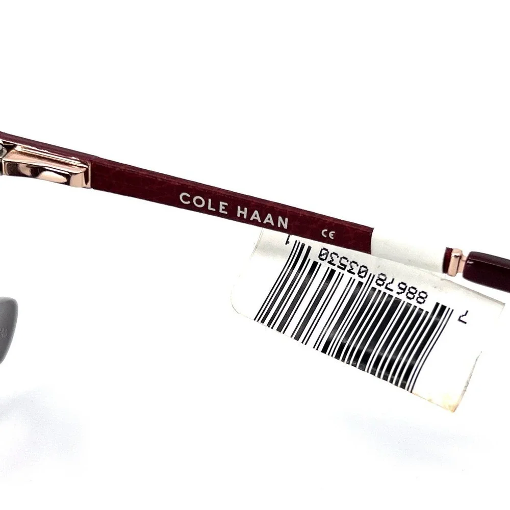 COLE HAAN Eyeglasses CH5002 (604) OXBLOOD NEW!!!